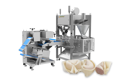 无回皮两道元宝馄饨自动成型机